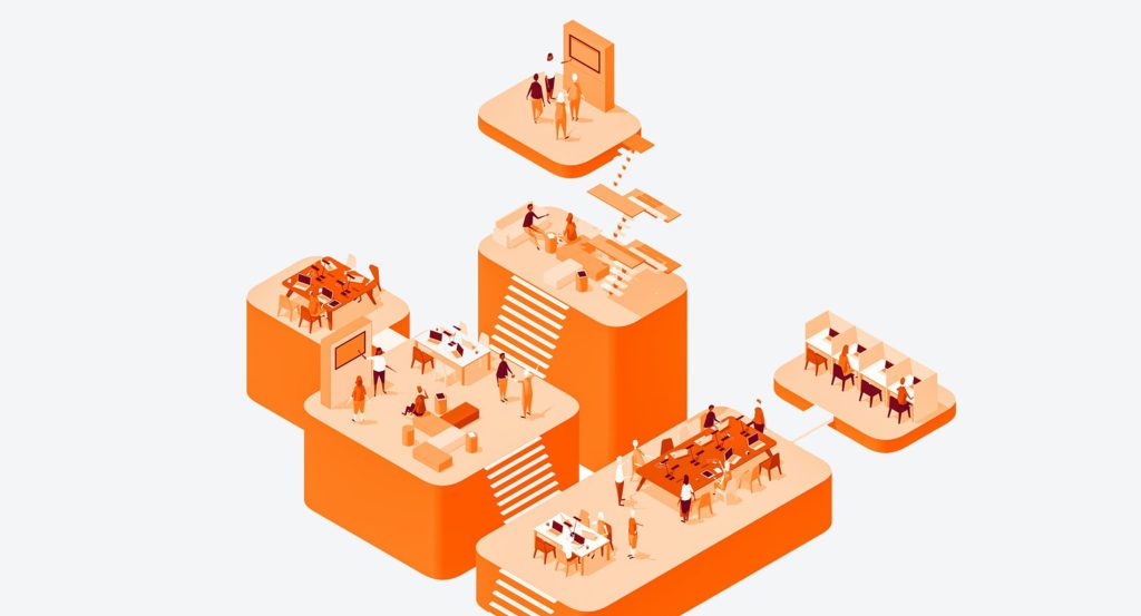 How workplace design can lead to business transformation article illustration