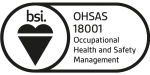 British Standards Institute Occupational Health and Safety Management logo