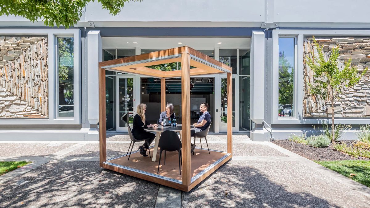 Workplace strategy for experimenting with flexible meeting