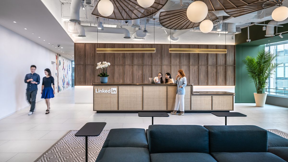 people at desk