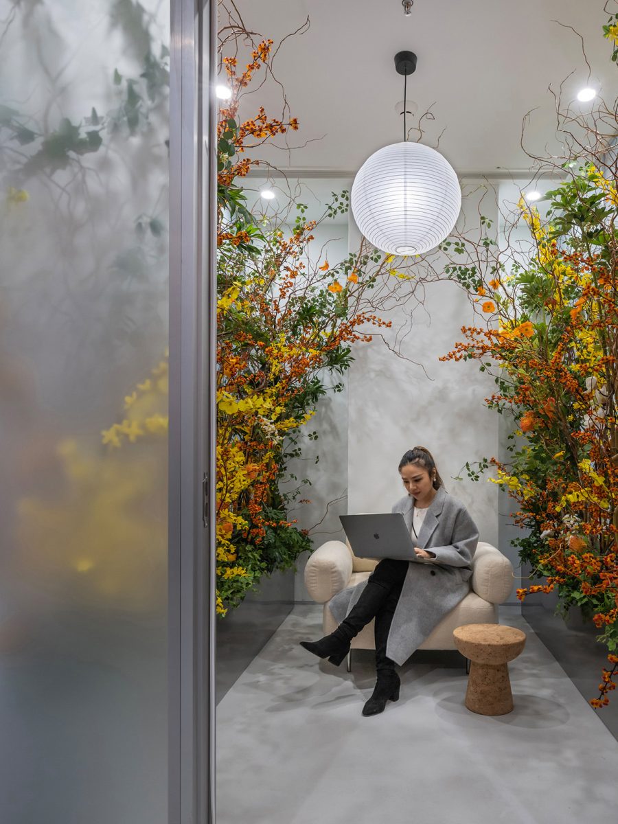 Recharging spaces at the office
